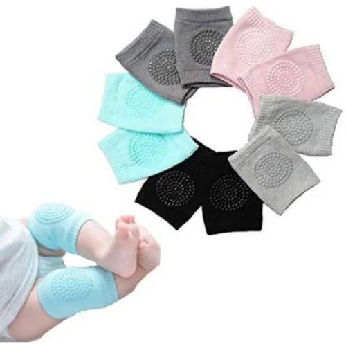 Plain Baby Crawling Knee Pads, Feature : Easily Washable