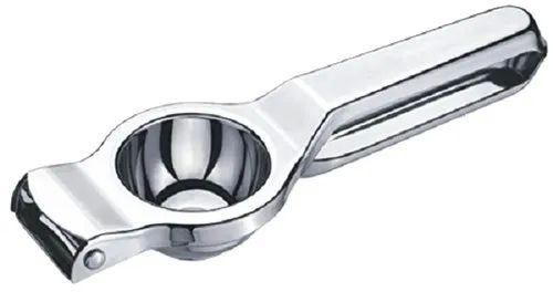 Polished Stainless Steel Lemon Squeezer, Color : Silver