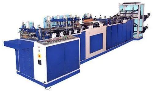Combined Pouch Making Machine, Color : Blue/ White
