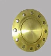 Brass Blind Flange, Color : Golden