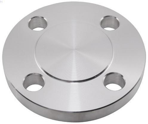 Round Polished Mild Steel Blind Flange, for Industrial Use, Packaging Type : Box