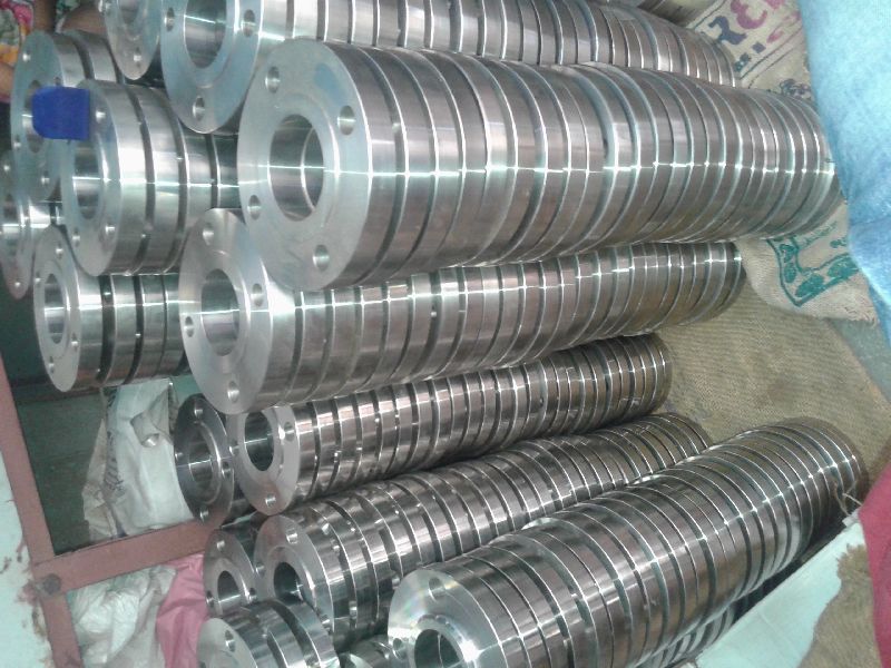 Non Polished stainless steel flange, Grade : 304