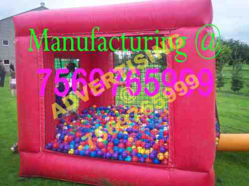 Nylon Inflatable Ball Pool Bouncy, Size : 9 FT