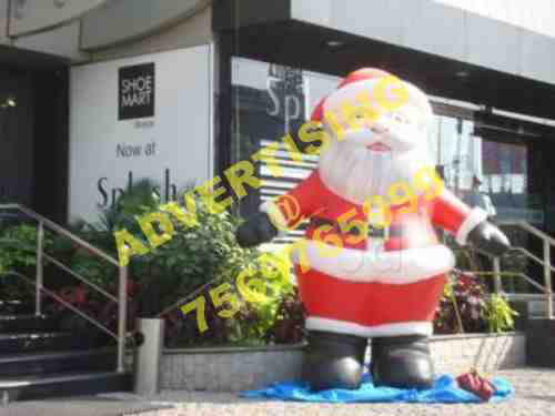 Nylon Inflatable Santa Claus