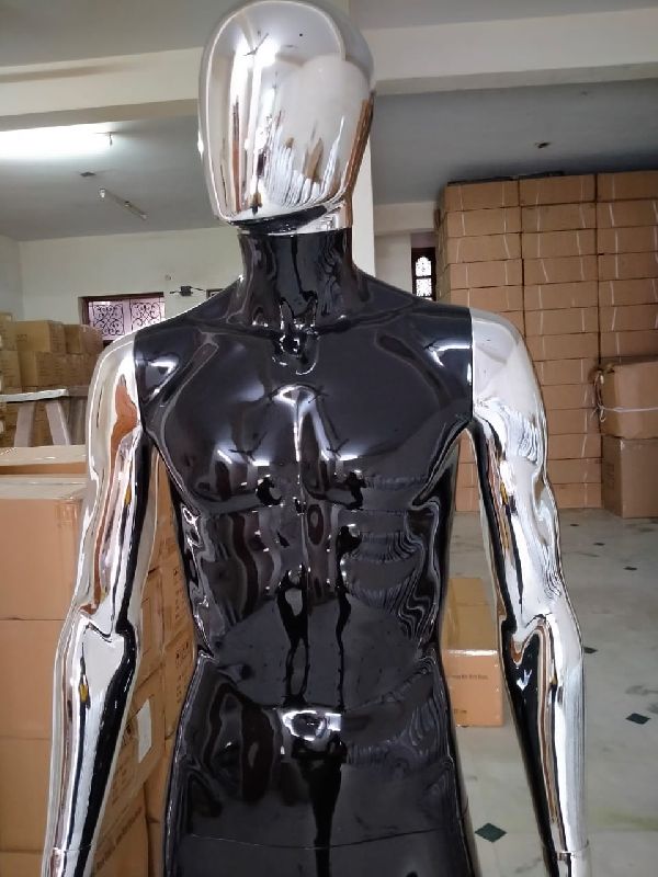 Black Glossy Male Mannequin