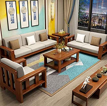 6 Seater Wooden Sofa Set, Size : Multisizes