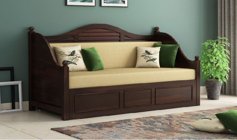 wooden sofa