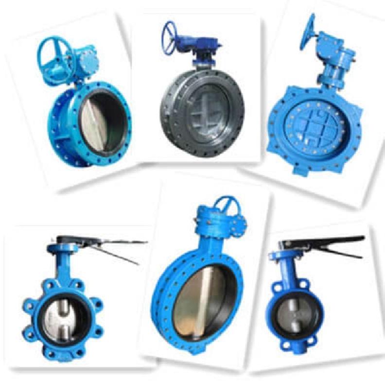 Coated all CI, SS, Butterfly Valves, Certification : iso9001:2015