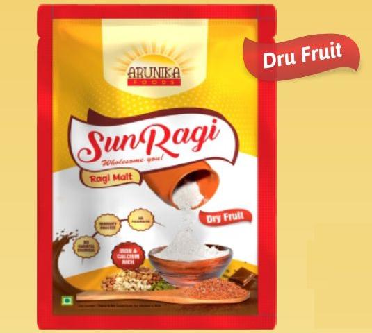 50gm Dry Fruit Ragi Malt, for Home Use, Form : Powder