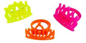 Plastic Crown Rings Promotional Toy, Packaging Type : PP Packets