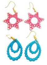 Plastic Earrings Promotional Toy, Color : Multicolor