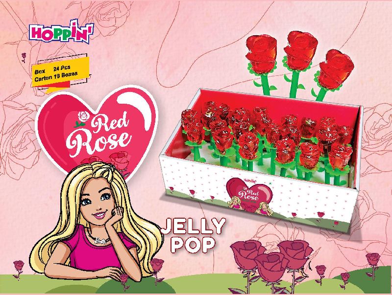 Hoppin Red Rose Jelly Pop