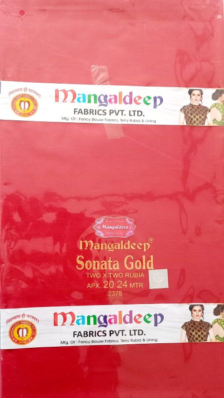 Sonata Gold Polyester Cotton Lining Fabric