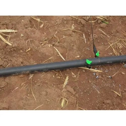 HDPE Drip Irrigation Pipe, Length 10 m, Color Black at Rs 5.80