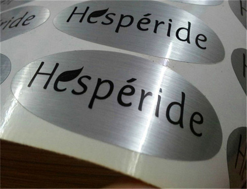 Laser Cutting Aluminium Foil Labels, for Labeling Of Bottles, Pattern : Printed