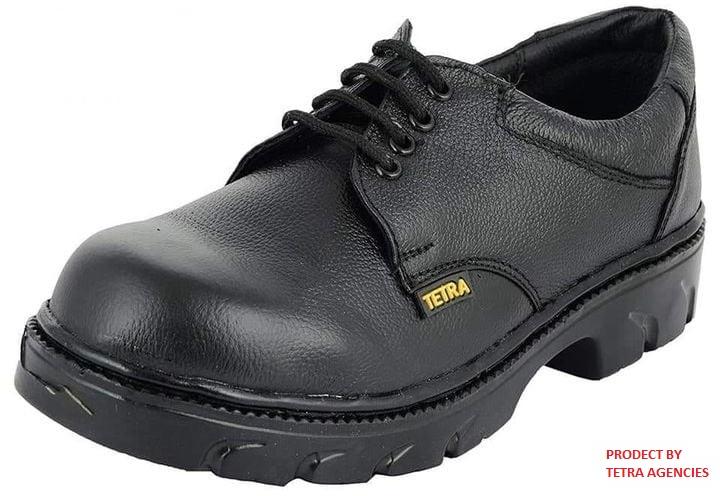 1003 Leather Safety Shoes, for Constructional, Industrial Pupose, Feature : Anti Skid, Anti-Static