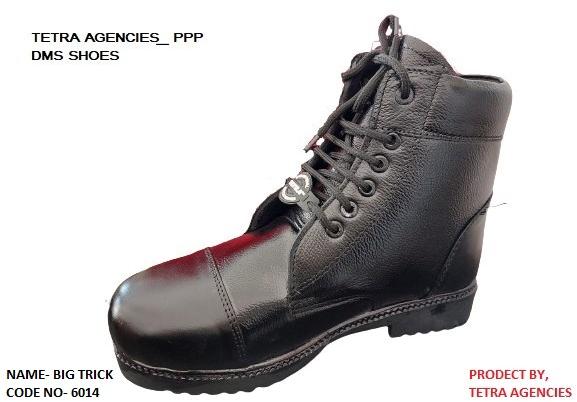 Big Trick 6014 Leather Safety Shoes, Feature : Anti Skid, High Strength, Long Lasting, Water Resistant