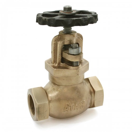 Bronze Auxiliary Steam Stop Valve, for Automobile, Commercial