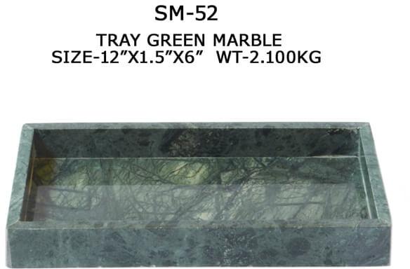 Green Marble Tray, for Kitchen, Feature : Optimum Strength