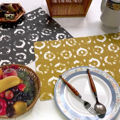 Cotton DI PM902 Printed Placemats, for Homes, Hotels, Resorts, Shape : Square