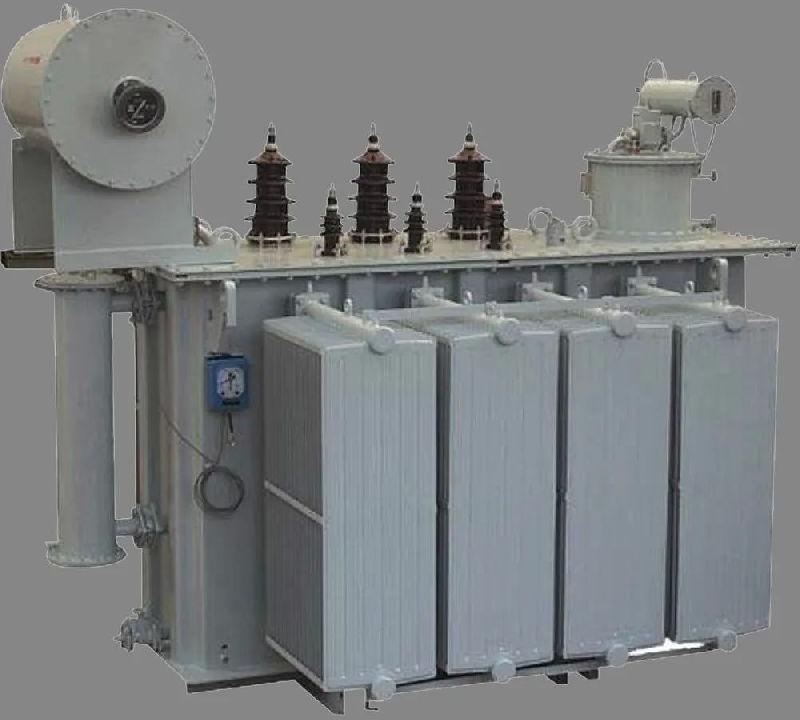 Rectangle Three Phase Power Distribution Transformer, for Industrial, Winding Material : Mild Steel