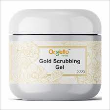 Gold Scrubbing Gel, for Personal, Parlour, Packaging Size : 500 gm