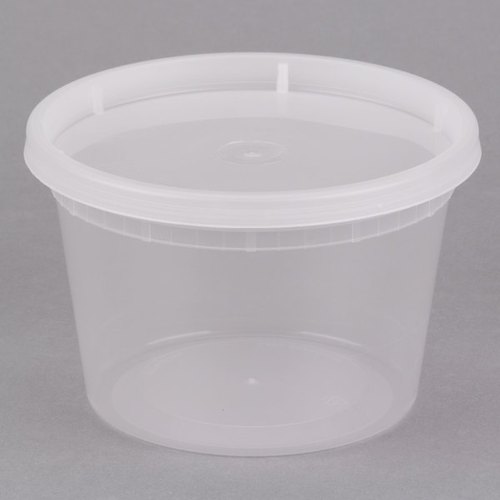 Plain 200ml Plastic Food Container, Feature : Durable, Light Weight
