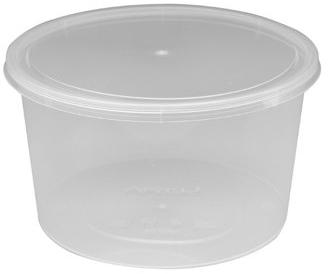 Plain 300ml Plastic Food Container, Feature : Durable, Light Weight