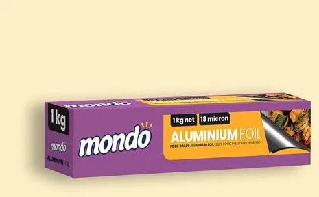 Mondo Aluminium Foil Roll, for Food Packing