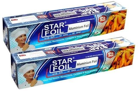 Star Foil Aluminium Foil Roll, Packaging Type : Paper Box