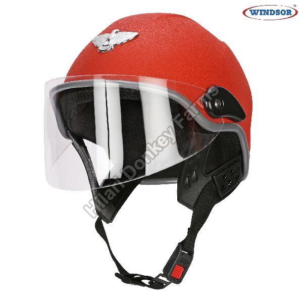 Windsor Ozee Mini Cap With Visor Wrinkle Helmet