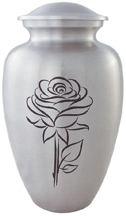 Aluminum Engraved Cremation urn