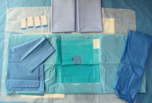 Orthopedic Surgery Drape Kit, for Surgical Use, Feature : Anti Bacterial