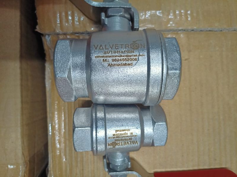 Stainless Steel IC Ball Valve, Automation Grade : Manual