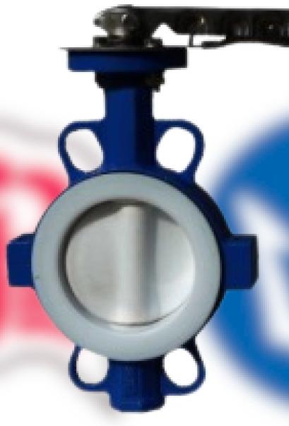 Medium Pressure PFA - FEP Lined Butterfly Valve, for Water Fitting, Feature : Durable, Good Quality