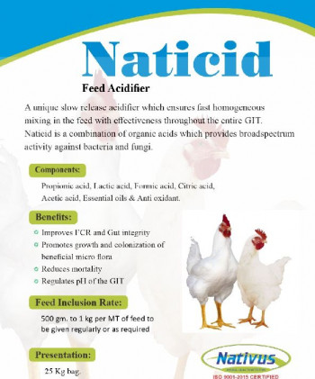 feed acidifier, Type : India - Nativus Animal Health Nutrition, Mohali,  Punjab