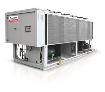 Climaveneta Automatic Electric Polished Stainless Steel air cooled chillers, Power : 332 - 1.450 kW