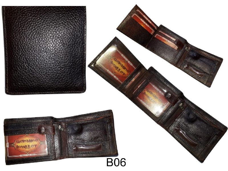 THREE FOLD LEATHER WALLET