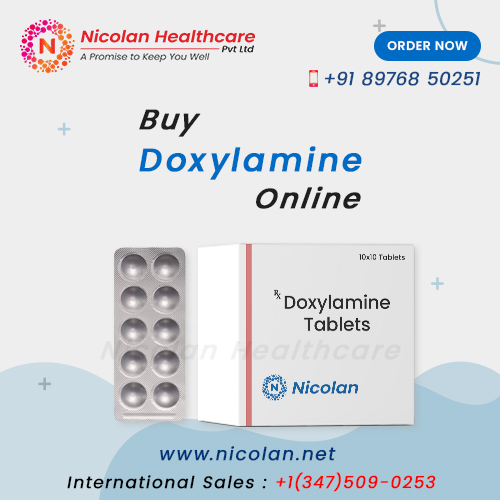  Doxylamine Tablet, Packaging Type : Alu Alu