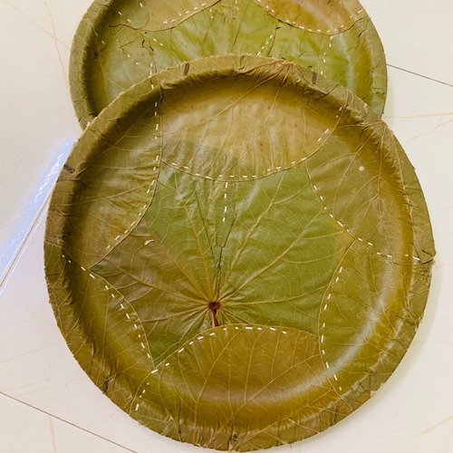 Round 12 Inch Palash Leaf Plate, for Serving Food, Feature : Disposable, Eco Friendly