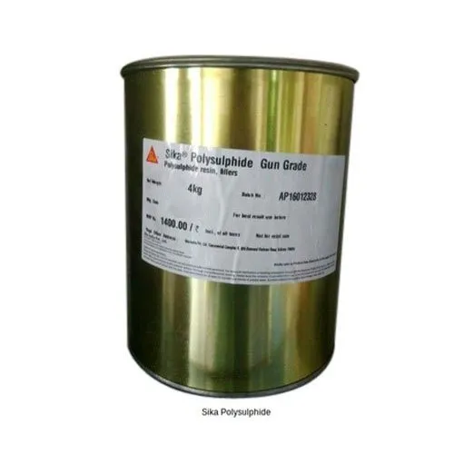 Sika Polysulphide Sealant, Packaging Size : 4 Kg (Component = 3.68 Kg ...