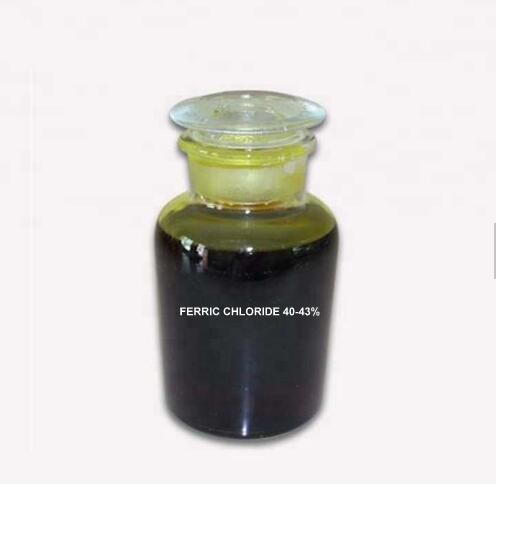 Ferric Chloride Solution, for industrial waste, to purify water., Purity : 40-43%