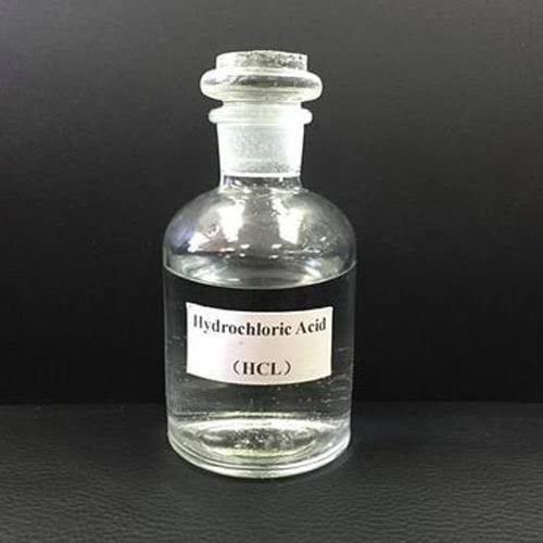 Hydrochloric Acid, for Chemical Treatment, Dyes, Industry, Packaging Type : Tankers
