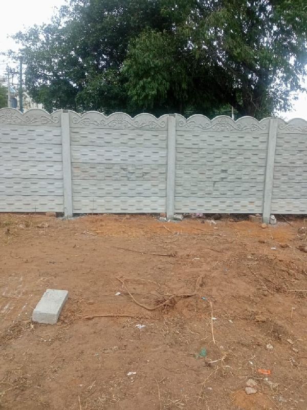 Concrete Madular precast compound wall, for Boundaries, Construction, Pattern : Plain