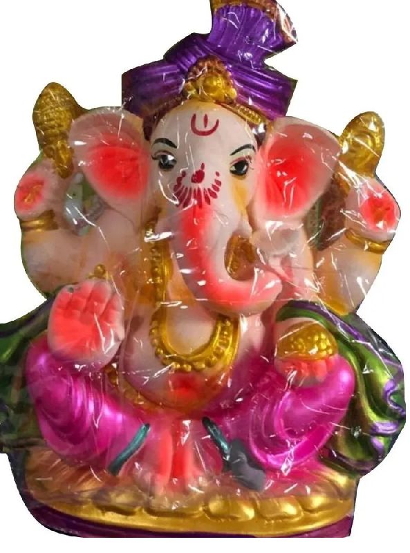 Clay Ganesh Statue, Size 10 x 4 inch , INR 1,000 / Piece by Capital