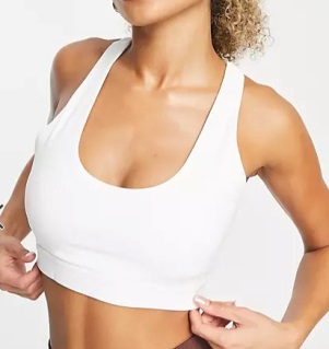 Cotton Scoop Neck Sports Bra, Size : 32, Style : Non Zipper at Rs 165 /  Piece in Firozabad