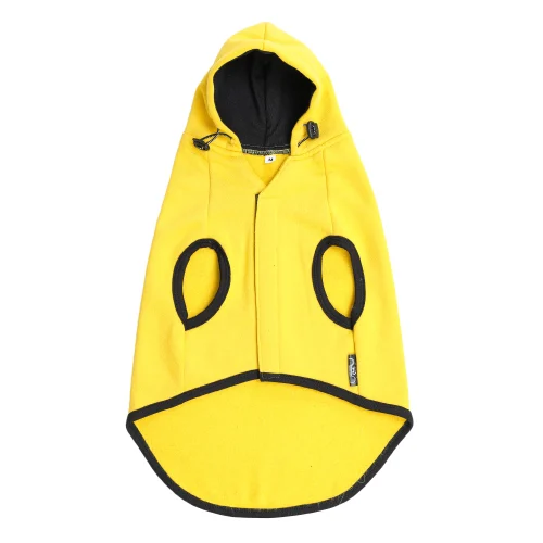 Fleece Dog Hoodie, Pattern Printed, Color Yellow at Rs 899 / Piece