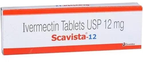 Scavista-12 Tablets, Packaging Type : Strip