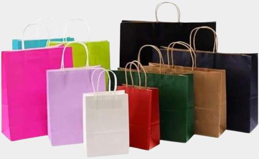 Paper Carry Bag, for Shopping, Size : 14x11 Inch