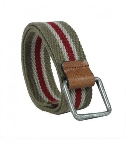 Striped Youth Canvas Belt, Occasion : Casual Wear